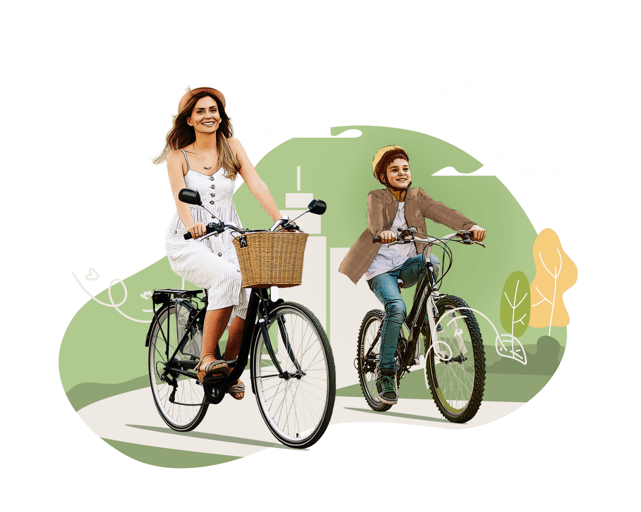 Share how you care & gagnez des vélos pour la famille